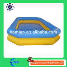 Double ring PVC aufblasbare schwimmbad zum verkauf